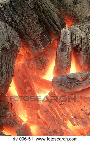 Burning Firewood View Large Photo Image Stock Image - Burning Firewood. Fotosearch