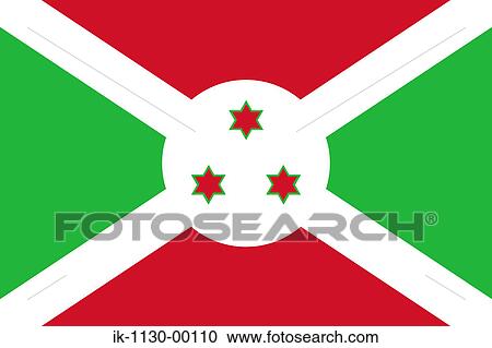 Burundi National Flag View Large Photo Image Stock Image - Burundi National Flag. Fotosearch