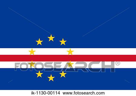 Cabo Verde National Flag View Large Photo Image Picture - Cabo Verde National Flag. Fotosearch