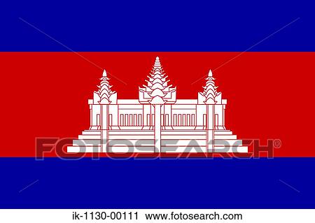 Cambodia National Flag View Large Photo Image Stock Image - Cambodia National Flag. Fotosearch