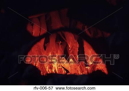 Campfire View Large Photo Image Stock Photo - Campfire. Fotosearch