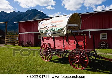 Carriage Outside Exterior of Building at Alberta, Canada View Large Photo Image Stock Photograph - Carriage Outside Exterior of Building at Alberta, Canada. Fotosearch