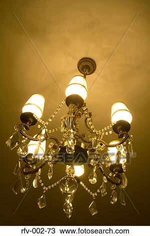Ceiling Chandelier View Large Photo Image Stock Image - Ceiling Chandelier. Fotosearch