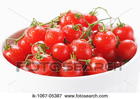 Cherry Tomatoes View Large Photo Image Stock Photo - Cherry Tomatoes. Fotosearch