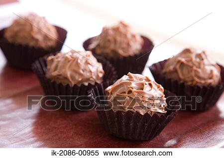 Chocolate Truffle on Table View Large Photo Image Stock Photography - Chocolate Truffle on Table. Fotosearch