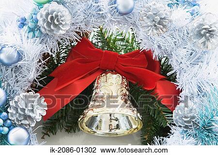 Christmas Wreath View Large Photo Image Stock Image - Christmas Wreath. Fotosearch