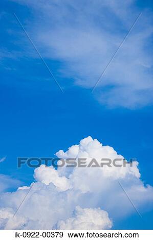 Cirrus Fluffy Clouds View Large Photo Image Stock Photo - Cirrus Fluffy Clouds. Fotosearch
