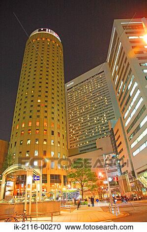 Cityscape at Night View Large Photo Image Stock Image - Cityscape at Night. Fotosearch