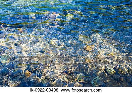 Clear Stream of Water Surface View Large Photo Image Stock Photo - Clear Stream of Water Surface. Fotosearch