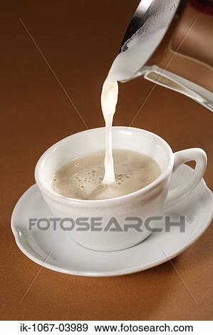 Coffee and Milk View Large Photo Image Stock Photo - Coffee and Milk. Fotosearch