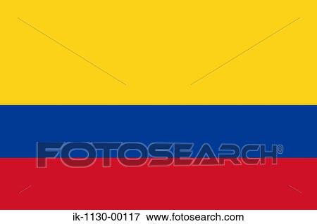 Colombia National Flag View Large Photo Image Stock Photo - Colombia National Flag. Fotosearch
