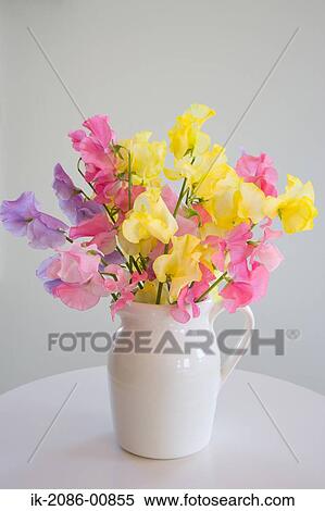 Colorful Flower Vase on Chair View Large Photo Image Stock Photography - Colorful Flower Vase on Chair. Fotosearch