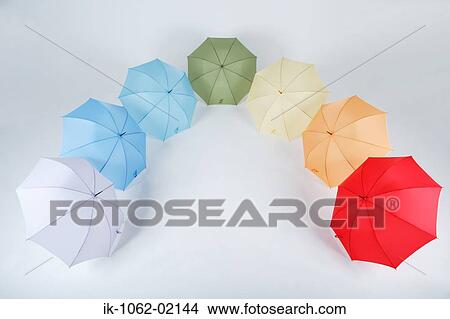Picture - Colorful Umbrellas. Fotosearch