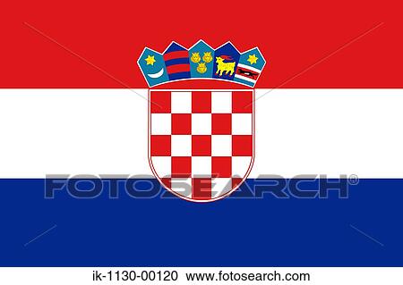 Croatia National Flag View Large Photo Image Stock Image - Croatia National Flag. Fotosearch