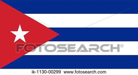 Cuba National Flag View Large Photo Image Stock Photo - Cuba National Flag. Fotosearch