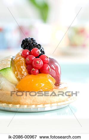 Delicious Fruitcake in Plate View Large Photo Image Stock Photo - Delicious Fruitcake in Plate. Fotosearch