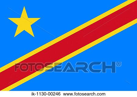 Democratic Republic of the Congo National Flag View Large Photo Image Stock Photograph - Democratic Republic of the Congo National Flag. Fotosearch