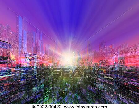 Digital Image of Skyscraper Buildings View Large Photo Image Stock Image - Digital Image of Skyscraper Buildings. Fotosearch