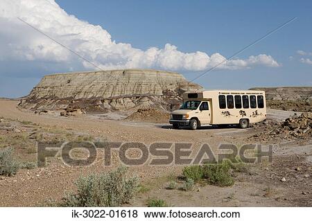 Stock Photo - Dinosaur Park Near in Alberta, Canada. Fotosearch