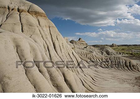 Stock Photograph - Dinosaur Park Near in Alberta, Canada. Fotosearch