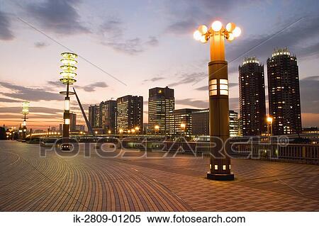 Stock Photography - Dream Bridge, Tokyo, Japan. Fotosearch
