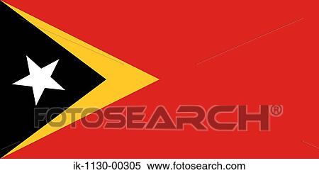 Stock Photography - East Timor National Flag. Fotosearch
