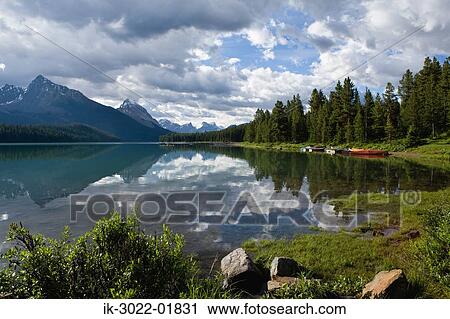 Empty Boat Near the Merlene Lake in Canada View Large Photo Image Stock Image - Empty Boat Near the Merlene Lake in Canada. Fotosearch