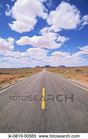 Empty Straight Road against Blue Sky View Large Photo Image Stock Photography - Empty Straight Road against Blue Sky. Fotosearch