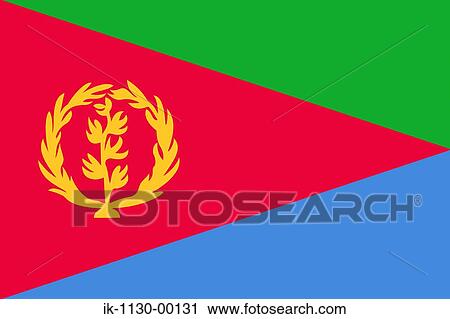 Eritrea National Flag View Large Photo Image Stock Image - Eritrea National Flag. Fotosearch