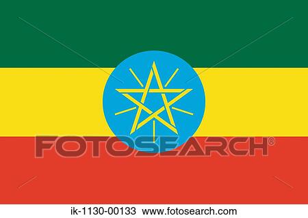 Ethiopia National Flag View Large Photo Image Stock Image - Ethiopia National Flag. Fotosearch