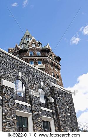 Exterior of Banff Springs Hotel at Canada View Large Photo Image Stock Image - Exterior of Banff Springs Hotel at Canada. Fotosearch