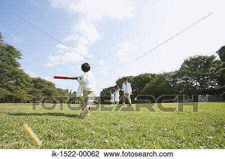 Family Playing Baseball View Large Photo Image Stock Image - Family Playing Baseball. Fotosearch