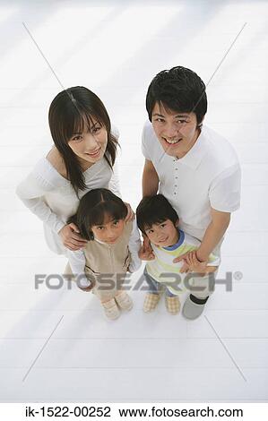 Stock Image - Family Portrait. Fotosearch