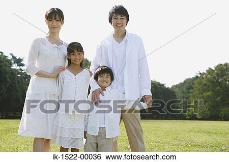 Stock Photograph - Family Portrait. Fotosearch