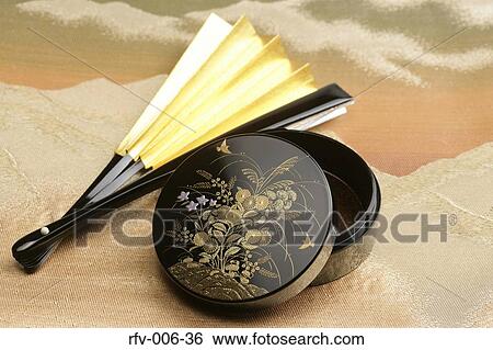 Stock Photograph - Fan and Case. Fotosearch