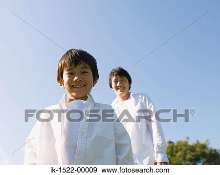 Father and Son View Large Photo Image Stock Photo - Father and Son. Fotosearch