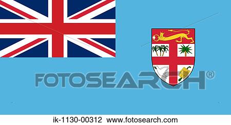 Fiji National Flag View Large Photo Image Stock Image - Fiji National Flag. Fotosearch