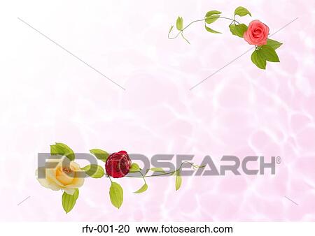 Stock Image - Floral Paper. Fotosearch