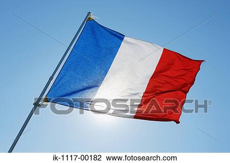 French Flag View Large Photo Image Stock Image - French Flag. Fotosearch