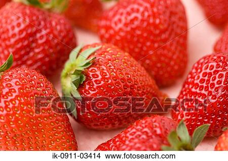 Picture - Fresh Red Strawberries. Fotosearch