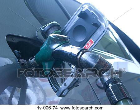 Picture - Gas Pump. Fotosearch