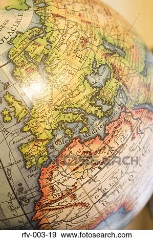 Globe Surface View Large Photo Image Stock Photo - Globe Surface. Fotosearch