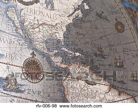 Globe Surface View Large Photo Image Stock Photo - Globe Surface. Fotosearch