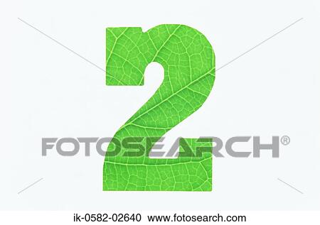 Green Number 2 on White Background View Large Photo Image Stock Image - Green Number 2 on White Background. Fotosearch
