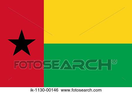 Stock Photograph - Guinea-Bissau National Flag. Fotosearch