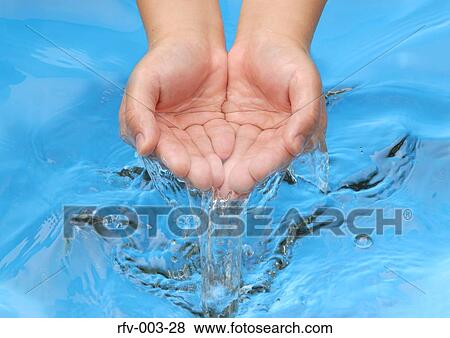 Hands with Water View Large Photo Image Stock Photo - Hands with Water. Fotosearch