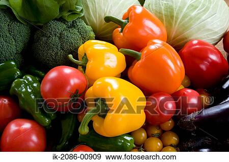 Hood of Fresh Vegetables View Large Photo Image Stock Photo - Hood of Fresh Vegetables. Fotosearch