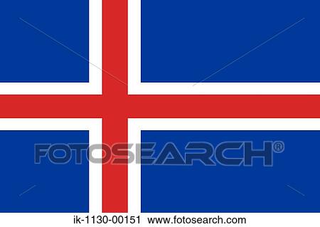 Iceland National Flag View Large Photo Image Stock Image - Iceland National Flag. Fotosearch