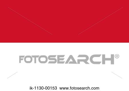 Stock Image - Indonesia National Flag. Fotosearch