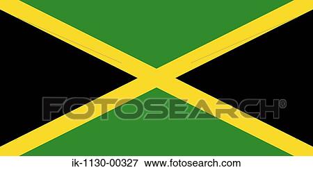 Jamaica National Flag View Large Photo Image Stock Photo - Jamaica National Flag. Fotosearch